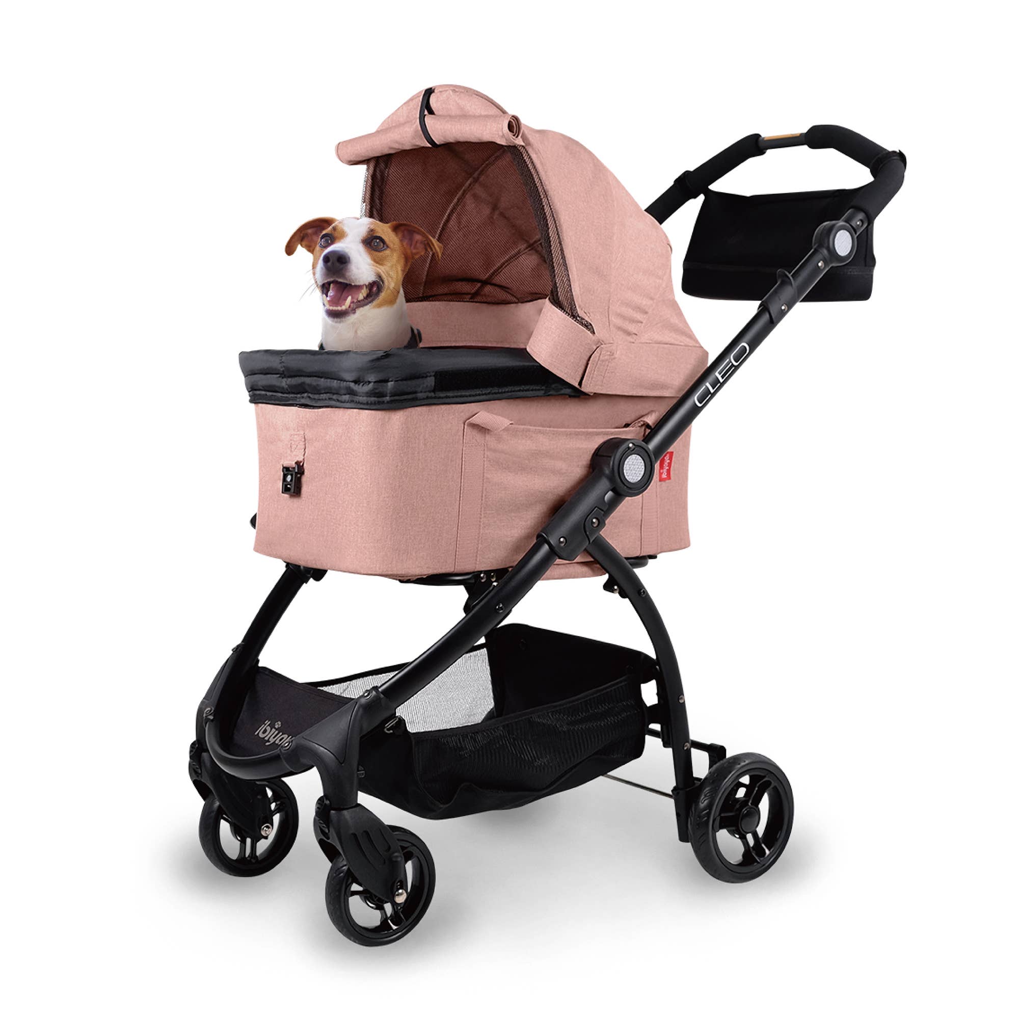 Ibiyaya - Wholesale Pet Carrier - Cat/Dog - CLEO Travel System Pet Stroller Medium Luxury Pram1