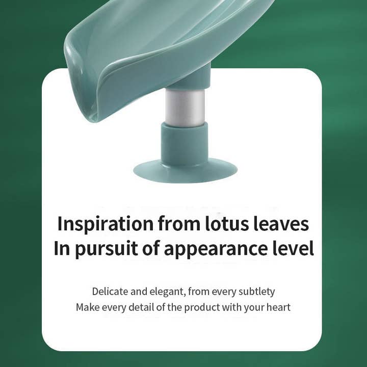 VIGOR - Wholesale Bath Soap Dish - Lotus Leaf Soap Dish Holder(10 Pack)10