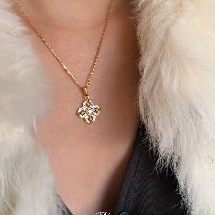 MINICYBER STUDIO - Wholesale Pendant/Charm Necklace - Vajra Dorje Necklace9