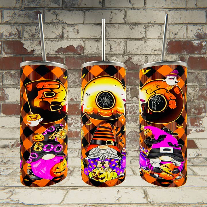 Boo Gnomes for wholesale by Triple D's Tumblers n More