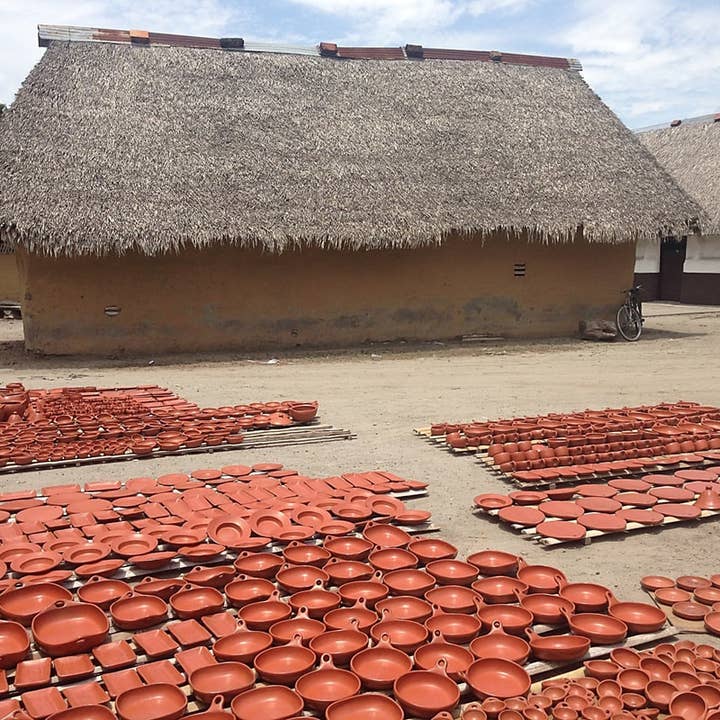 Authentic La Chamba Pottery & More Wholesaler - Vente Bol de service - Service de vaisselle 6 pièces La Chamba – Bol à soupe, pâtes et service