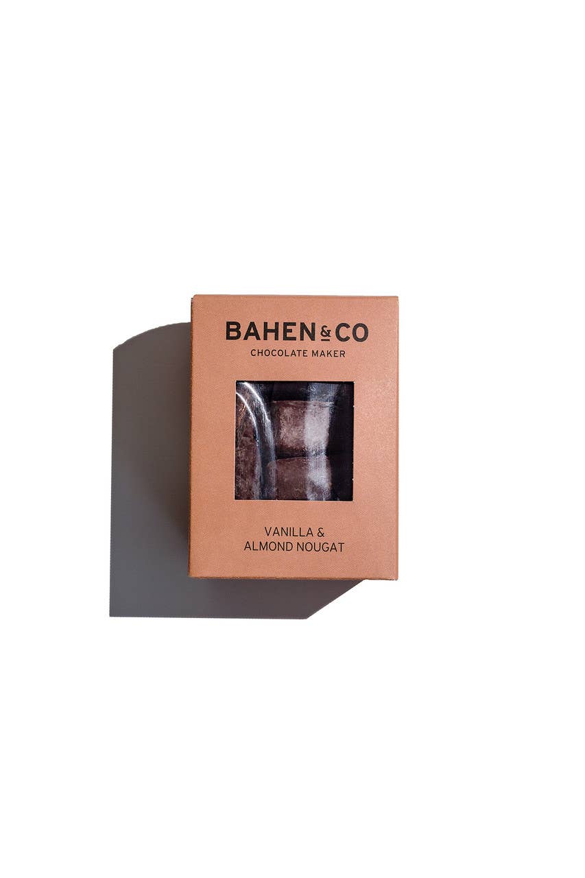 Bahen & Co - Wholesale Chocolate Covered Sweets - Vanilla & Almond Nougat Chocolate