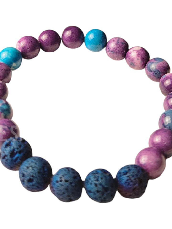 Earthborne Collection Purple Blue Sea for wholesale by Je Ne Sais Quoi