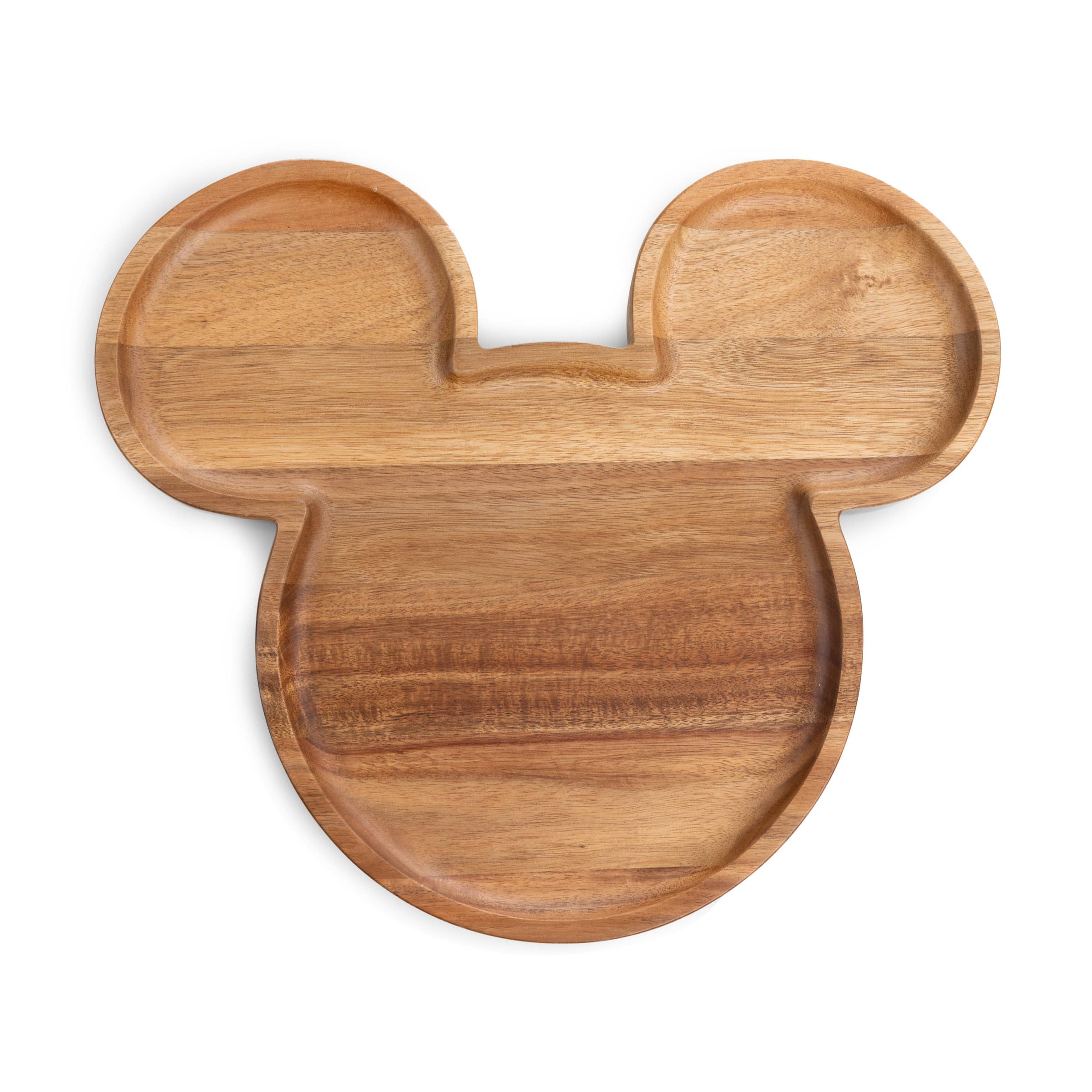 Mickey Mouse 16" Acacia Serving Board with groove for wholesale on Faire1