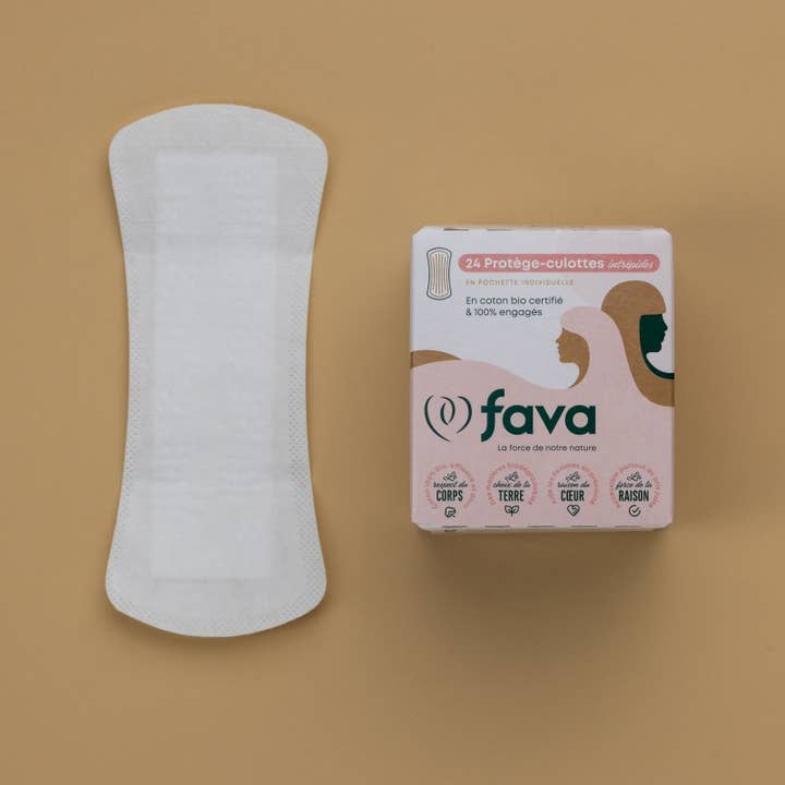 Fava - Wholesale Period Underwear - Women's - ORGANIC COTTON panty liners2