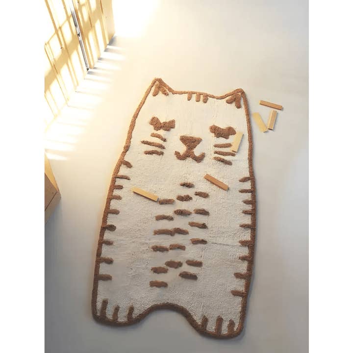 Petit LITTLE CHARLIE Kinderteppich aus Baumwolle 65x120 für den Großhandel von SDC DECOKIDS