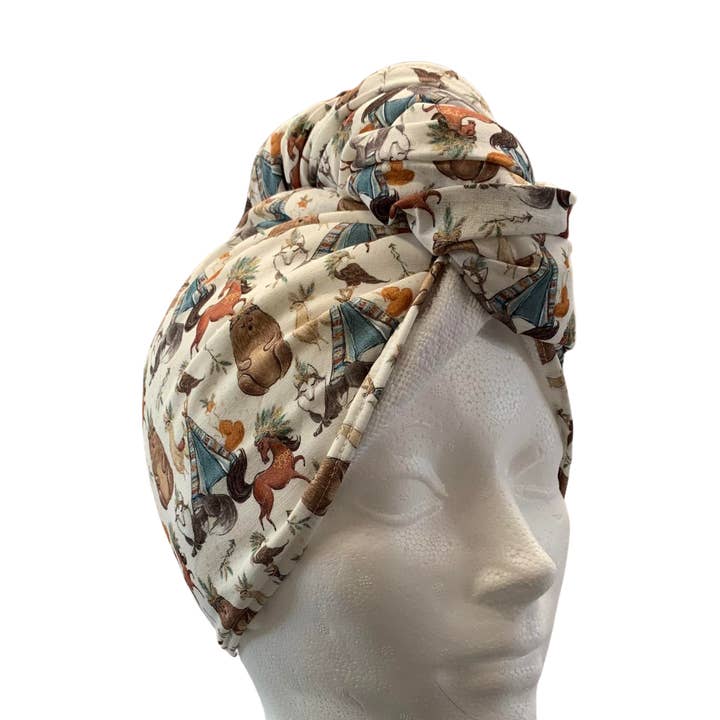 Hair Drying Towel - Forest friends for wholesale by Créations Minou