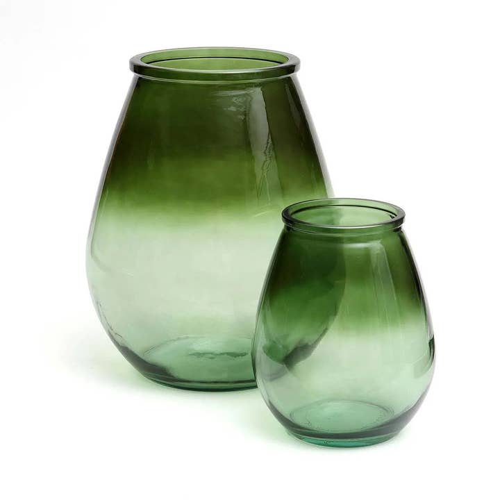 Bazar Bizar Living - Wholesale Vase - The Qiezi Vase - Green - M3