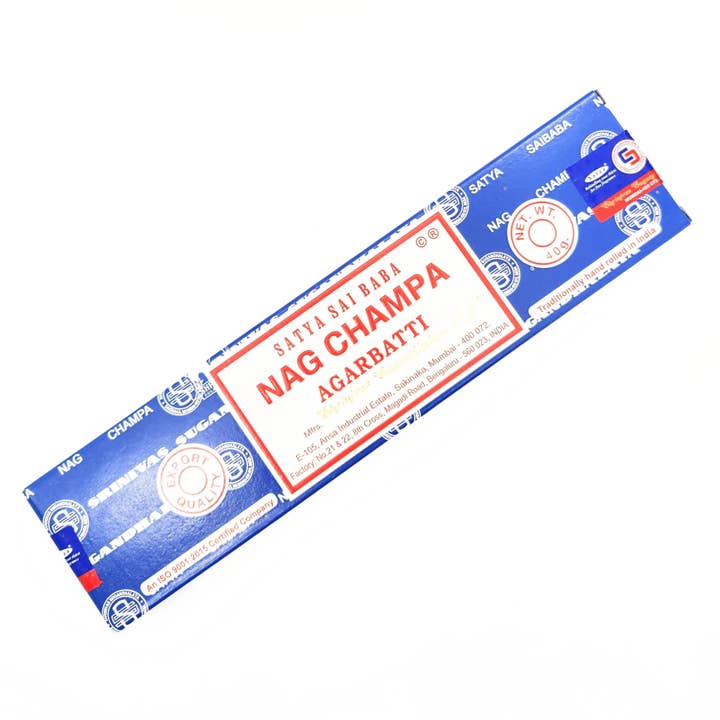 Incense Sticks - Satya - Nag Champa - Sai Baba - Box of 40g for wholesale by Arômes & Évasions