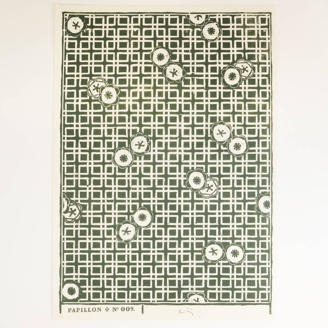 Papillon Press - Wholesale Art Print - Japanese Camellia Block Print2