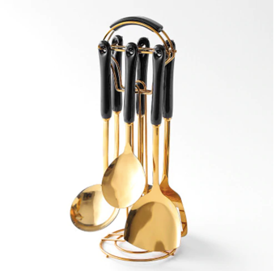 Homerely (We Cover All Import Duties) - Wholesale Kitchen Utensil Set - Nordic style Stainless Steel Cookware1