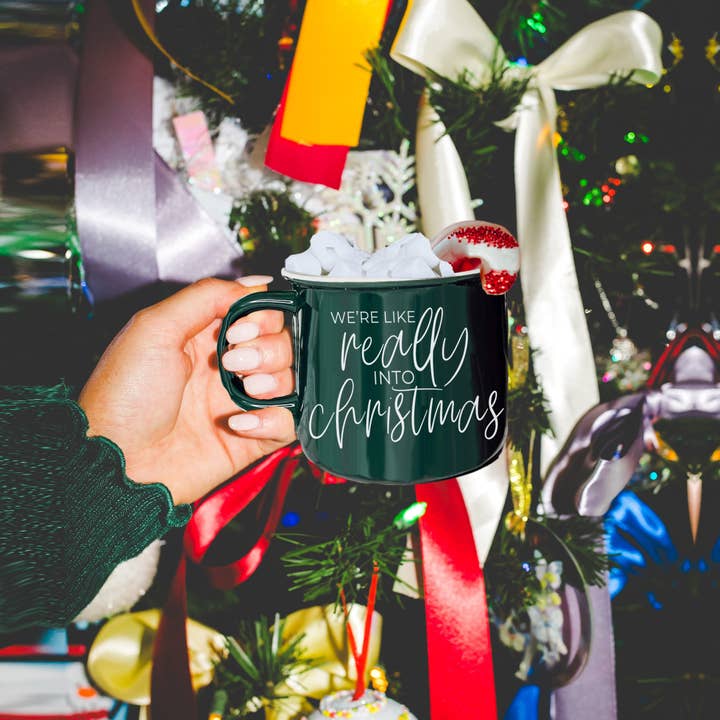 Gia Roma - Wholesale Coffee Mug - Christmas Drinkware | Red Green Ceramic Coffee Mugs Funny75