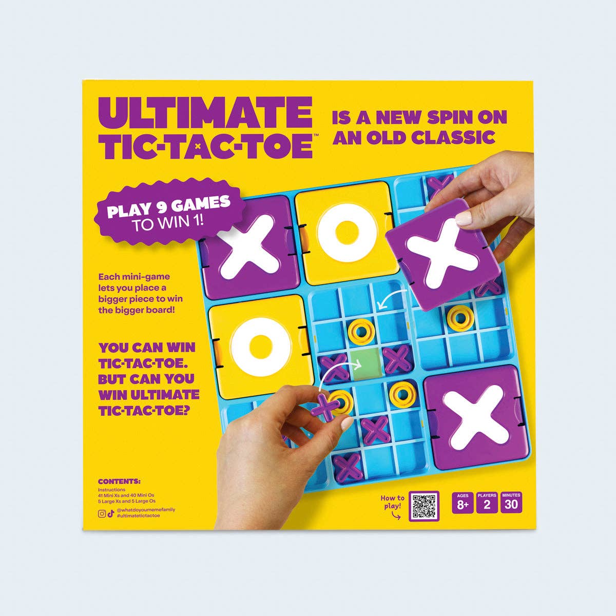 What Do You Meme - Wholesale Board Game - Ultimate Tic Tac Toe™ Reimagined for Family Game Ages 8+ Y2
