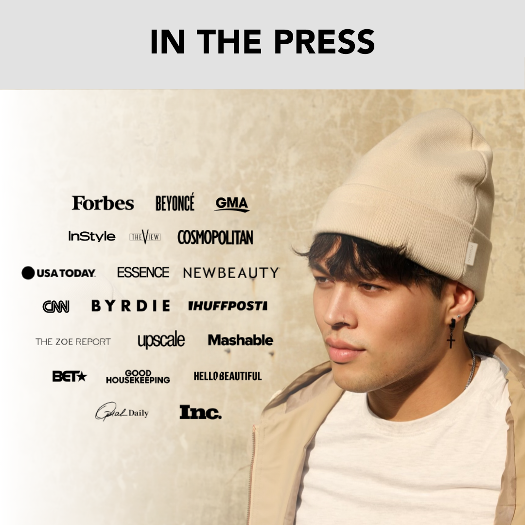 Hairbrella - Wholesale Beanie - Women's - Satin-Lined, Waterproof, Cuffed Beanie22