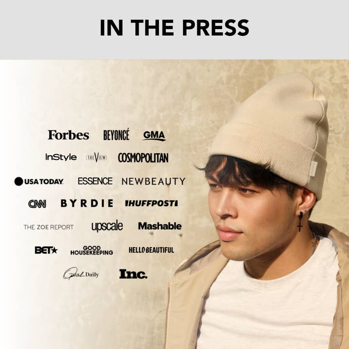 Hairbrella - Wholesale Beanie - Women's - Satin-Lined, Waterproof, Cuffed Beanie22