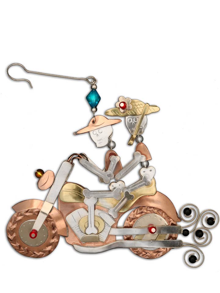 Cruisin' Couple Ornament for wholesale by Pilgrim Imports