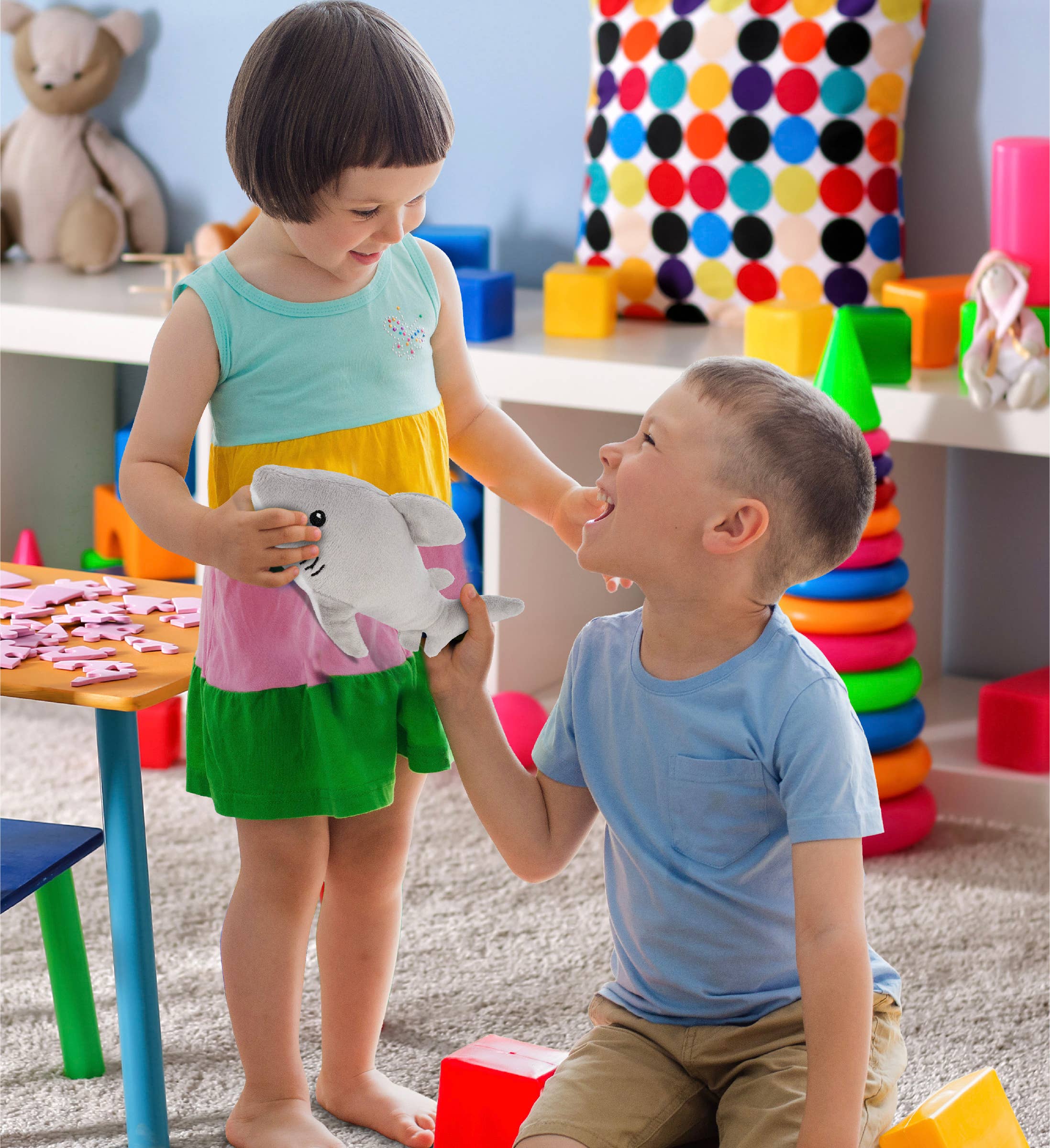 Cota Global - Vendita all'ingrosso Peluche - Bambini e neonati - Peluche 6" - Squalo5