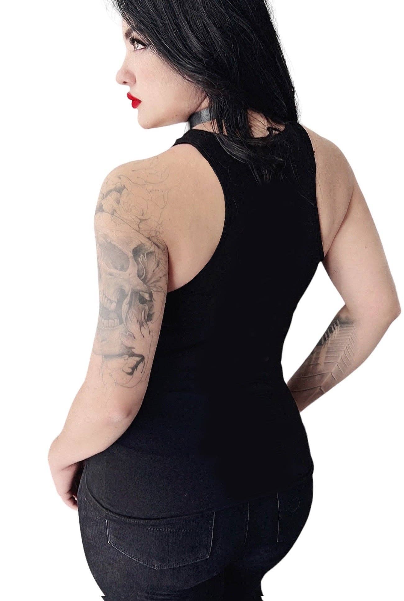 Demi Loon – Großhandel Tanktop – Damen – Leichnam Zerschnittenes Herausgeschnittenes Tanktop5