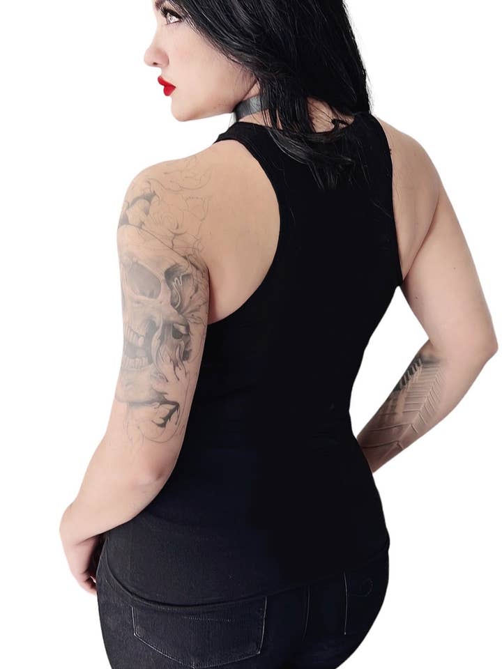 Demi Loon – Großhandel Tanktop – Damen – Leichnam Zerschnittenes Herausgeschnittenes Tanktop5