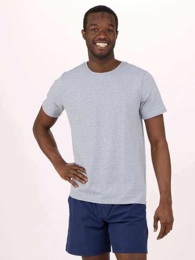 Men's Recrafted Crewneck Tee for wholesale by Boxercraft