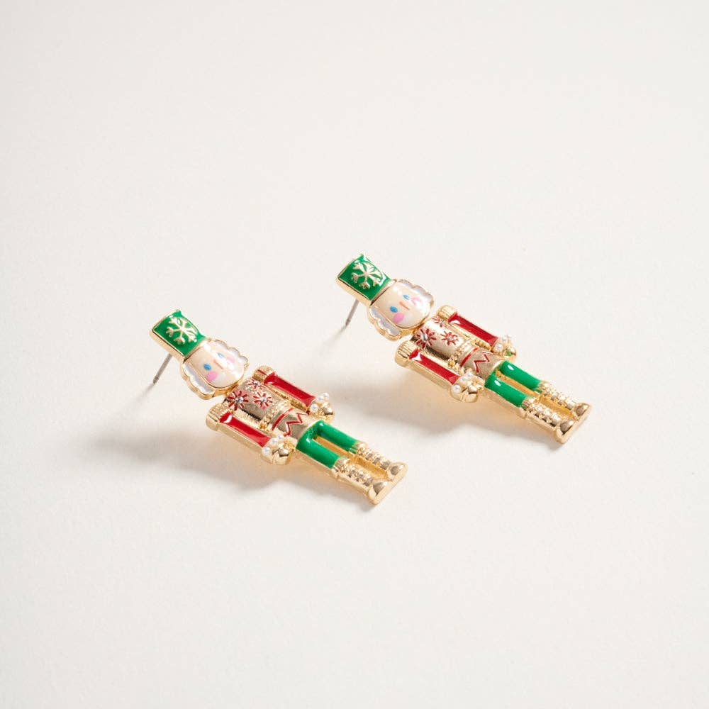 Designature New York – Engroshandel Ørestikkere – Jule-nøddeknækker med perledetalje ørestikker11