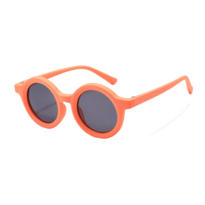 Kids Sunglasses - BENDI HOLLOWS - Orange for wholesale by Speckles for Kids