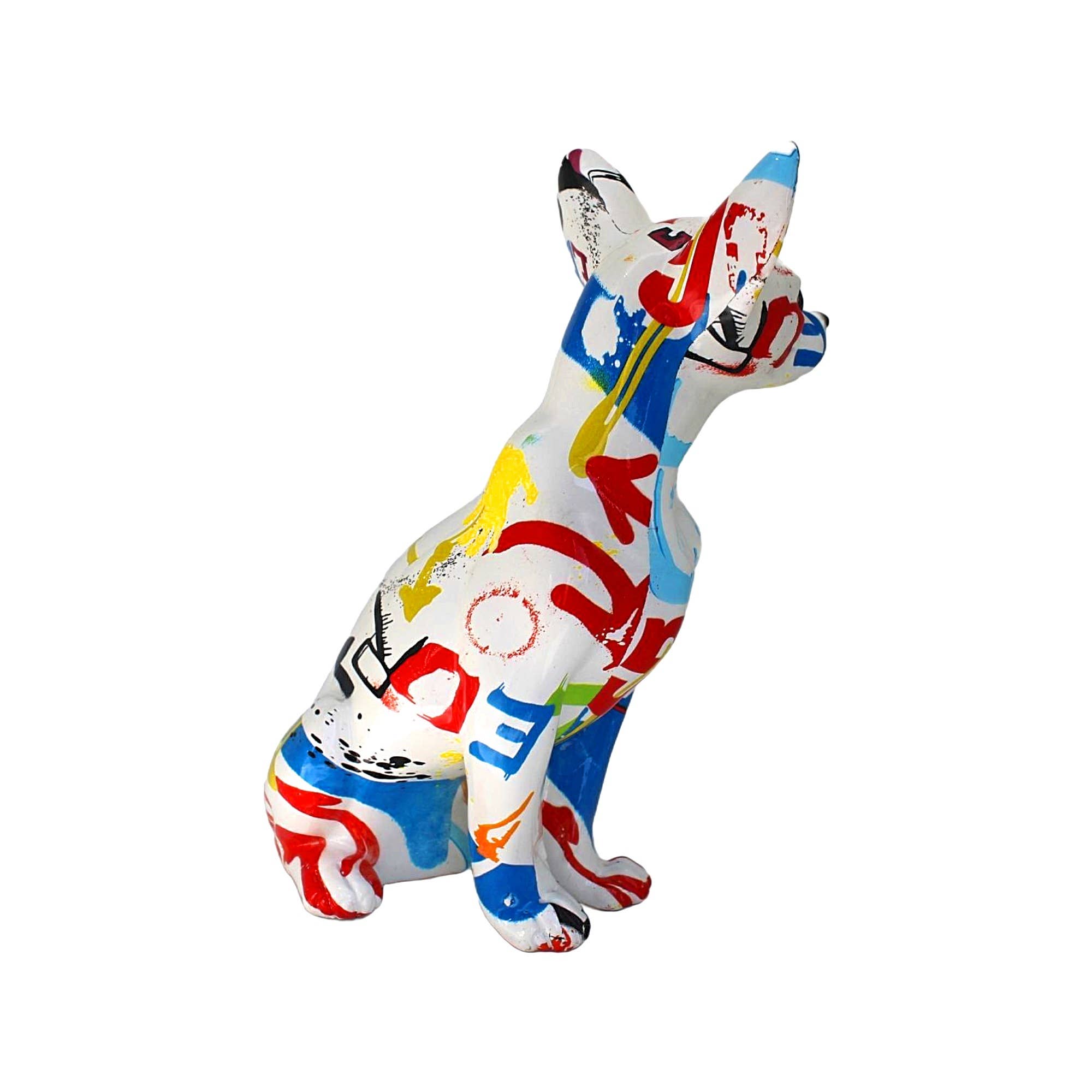 Interior Illusions Plus - Vente Sculpture - Chihuahua Sitting Happy - 10 pouces de haut1