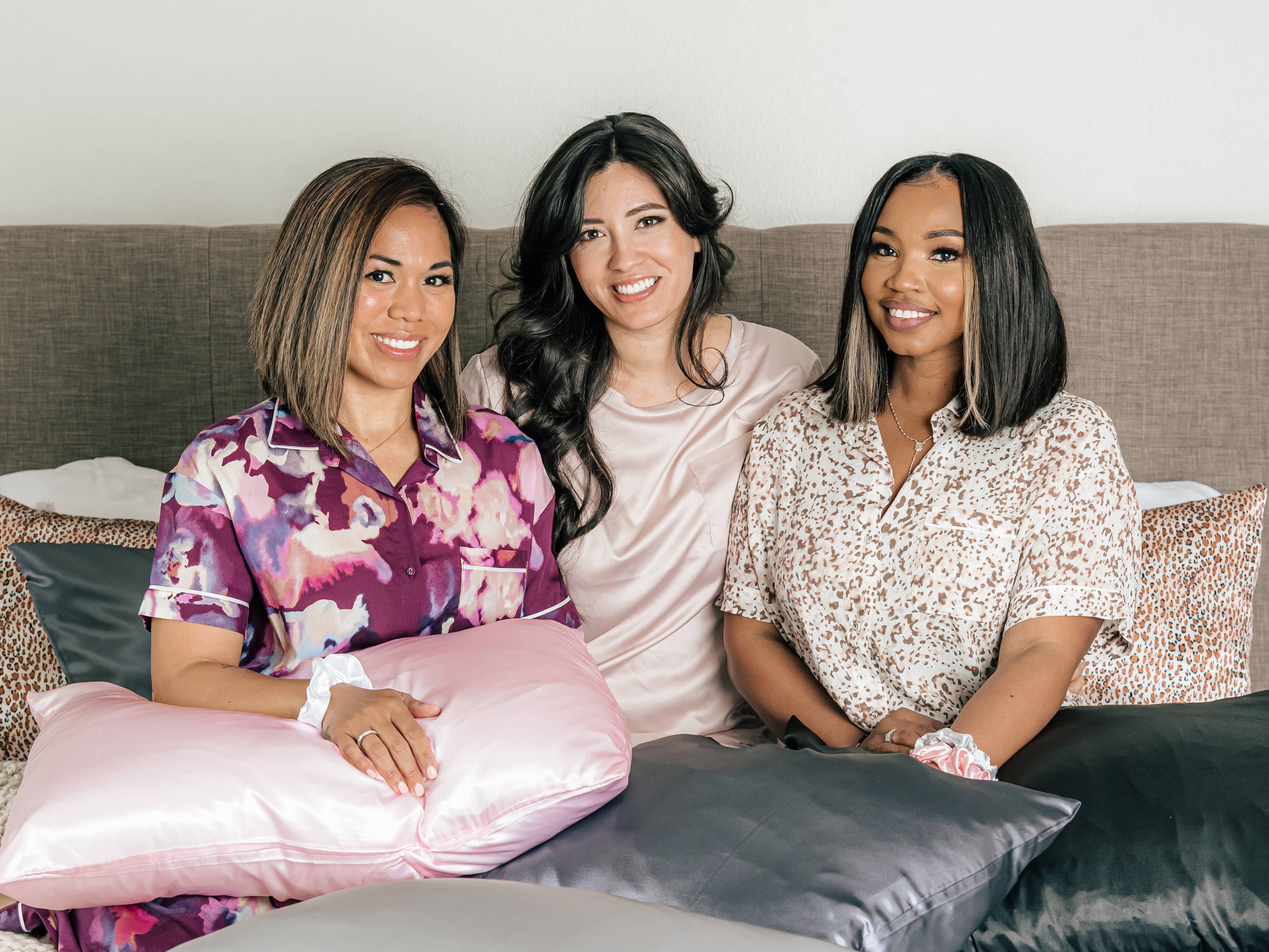 Morning Glamour – wholesale Bedding pillowcase/sham – Signature 2PK Satin Pillowcase- STANDARD/QUEEN34