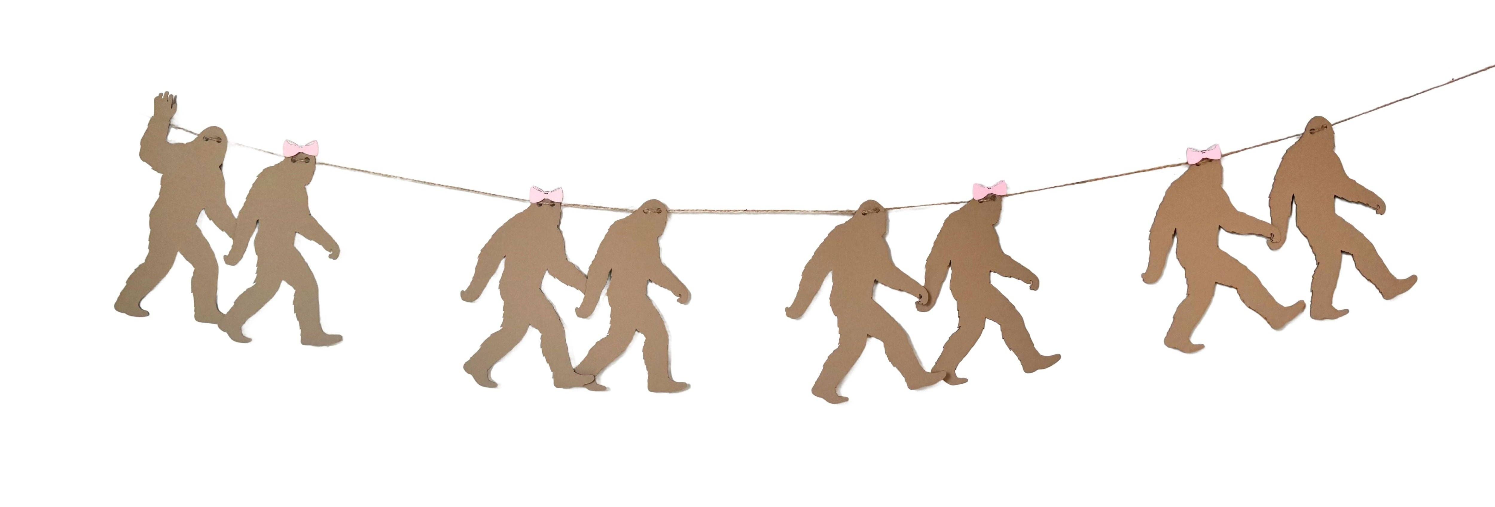 The Creative Garland Company - Wholesale Bunting/Garland - The Bigfoot / Sasquatch Garland6