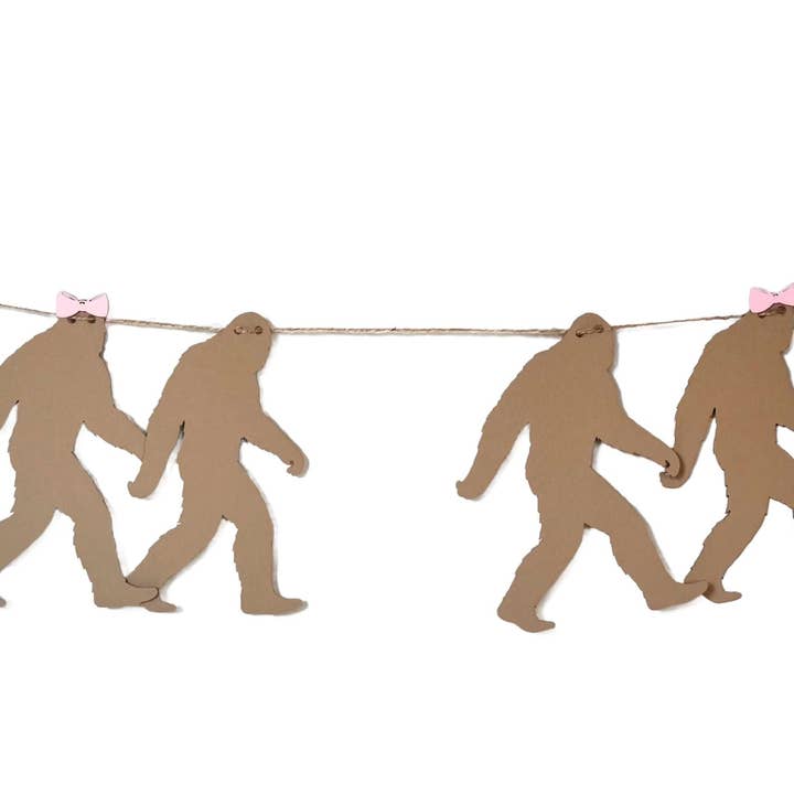 The Creative Garland Company - Wholesale Bunting/Garland - The Bigfoot / Sasquatch Garland6