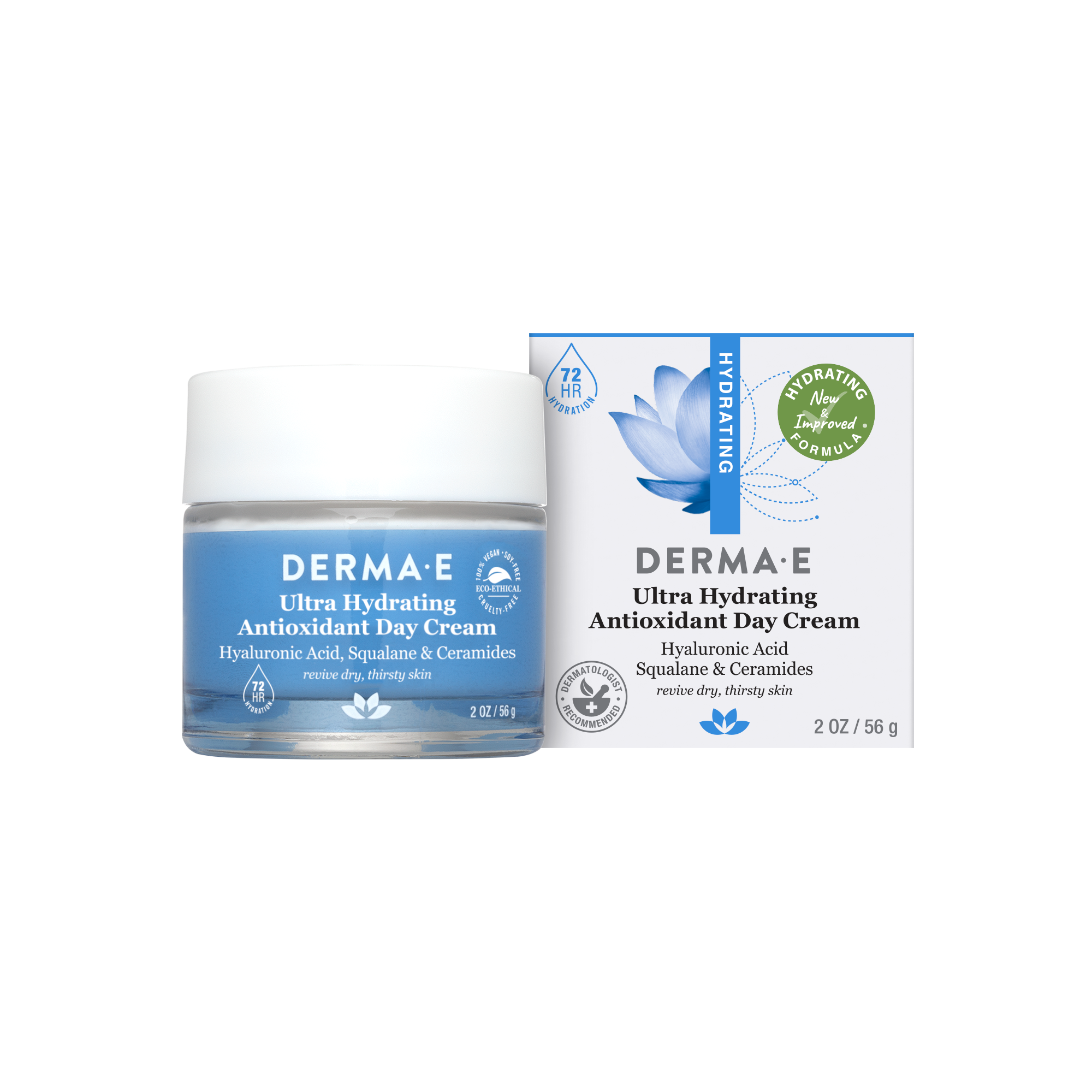 DERMA E - Wholesale Facial Moisturizer - Ultra Hydrating Antioxidant Day Cream1