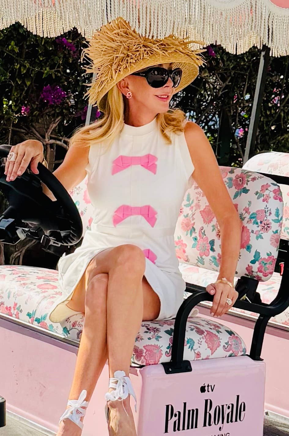 Paddle & Palm Pickleball – Großhandel Sportkleid – Damen – Das rosa Schleifenkleid3