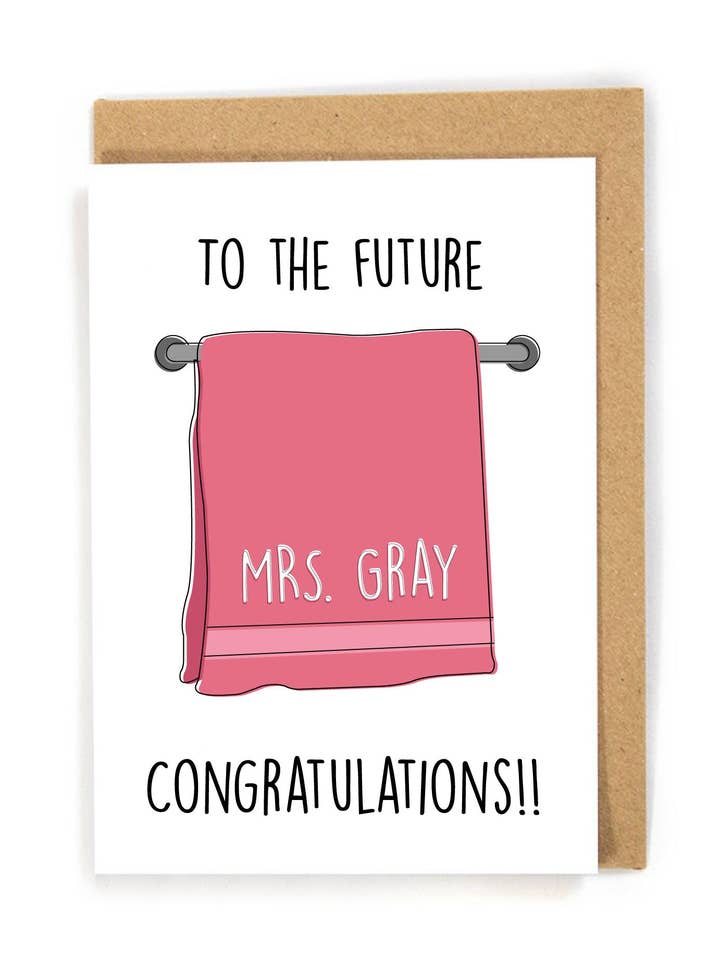 Bridal Shower Karte für den Großhandel von DensenDesign