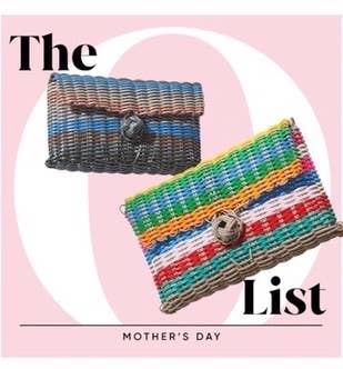 The Lilley Line - Wholesale Clutch Bag - Women's - Clutch, Multi-Stripe Bright2