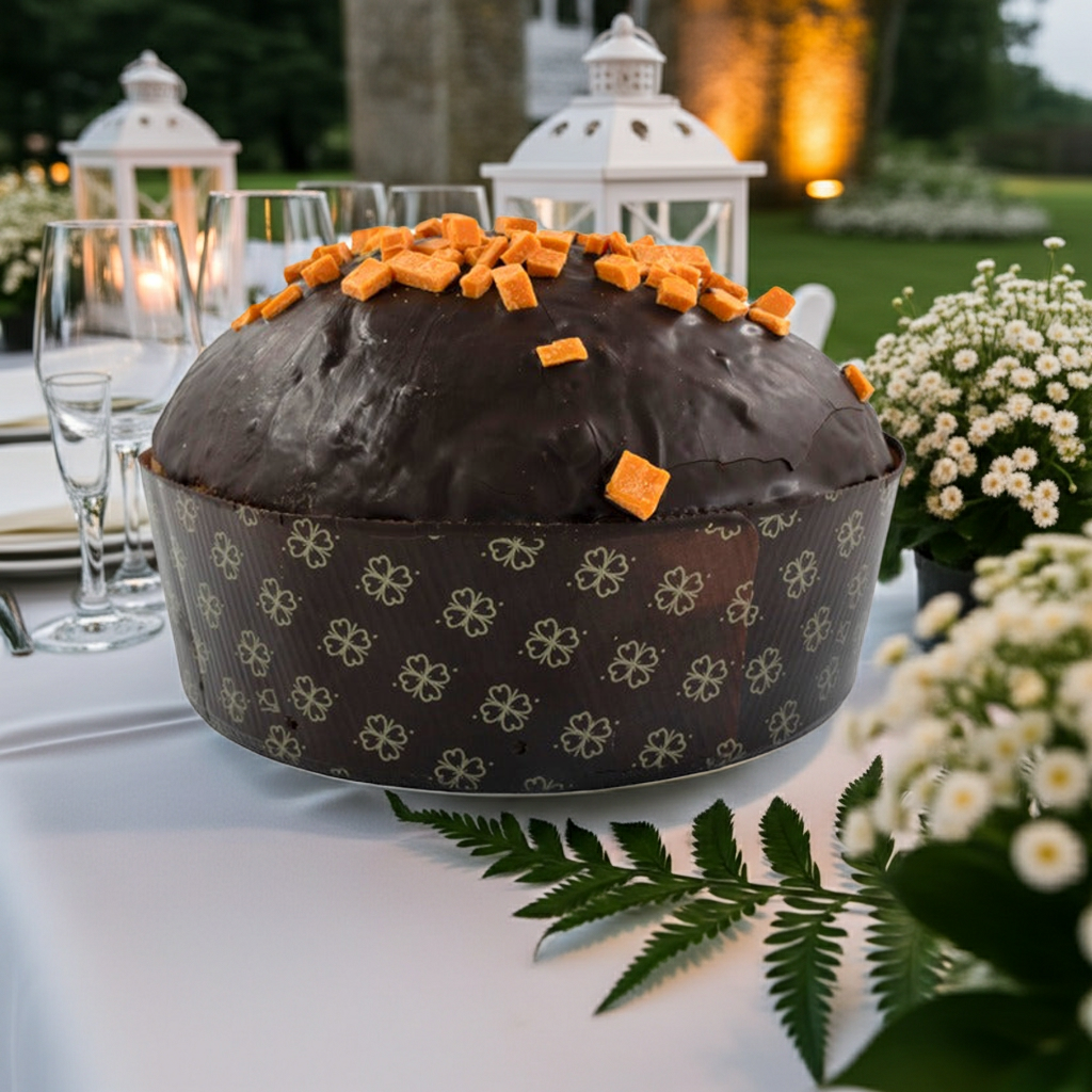 The Sicily Essence - Wholesale Cake - Sicilian panettone with chocolate and orange4