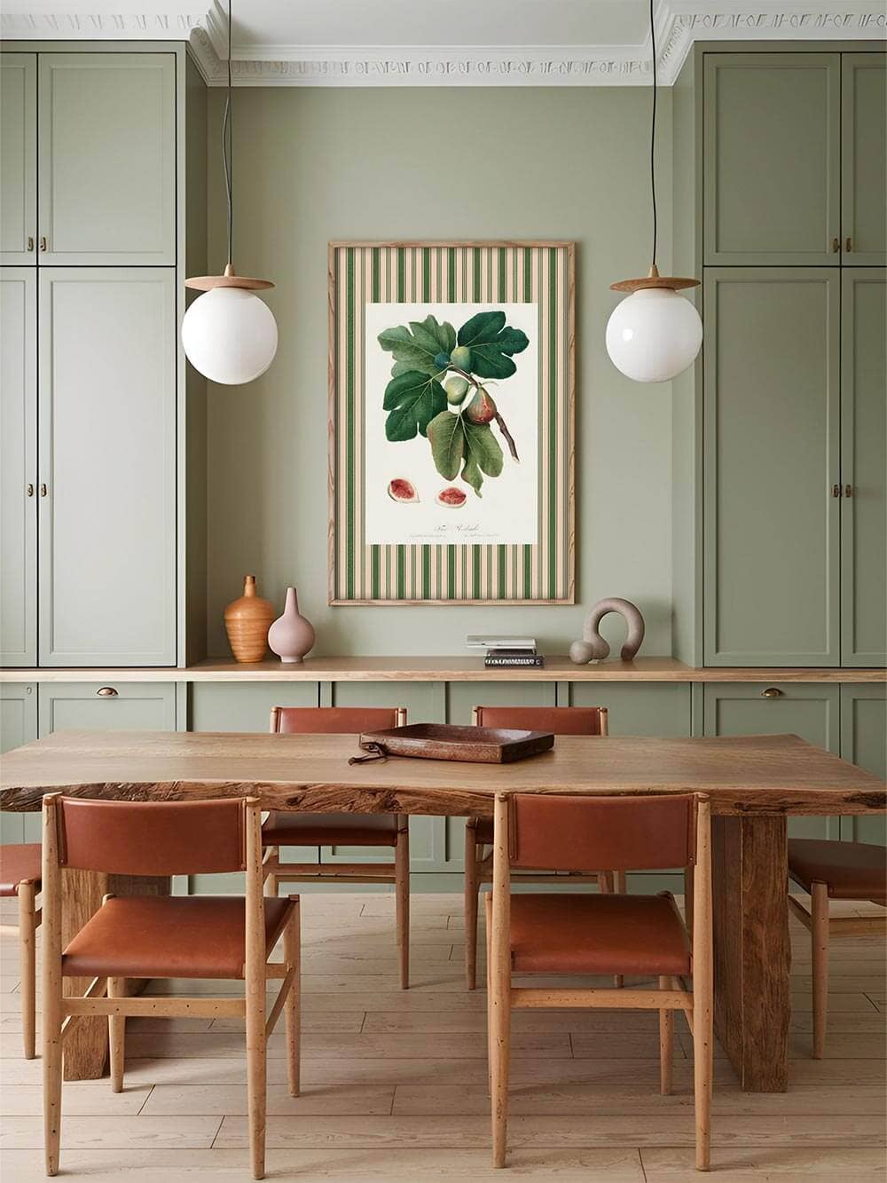 Modern Antique Prints - Wholesale Kunstprint - Botanische vijgenkunstdruk in retrostijl3