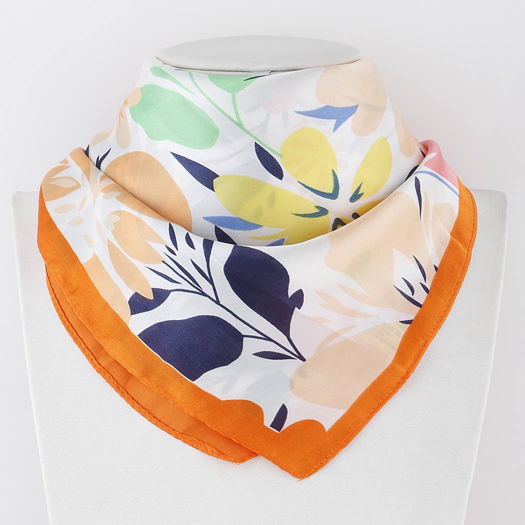 3AM BY H&D ACCESSORIES – Engroshandel Tørklæde - Dame – Bright Flower Tørklæde5