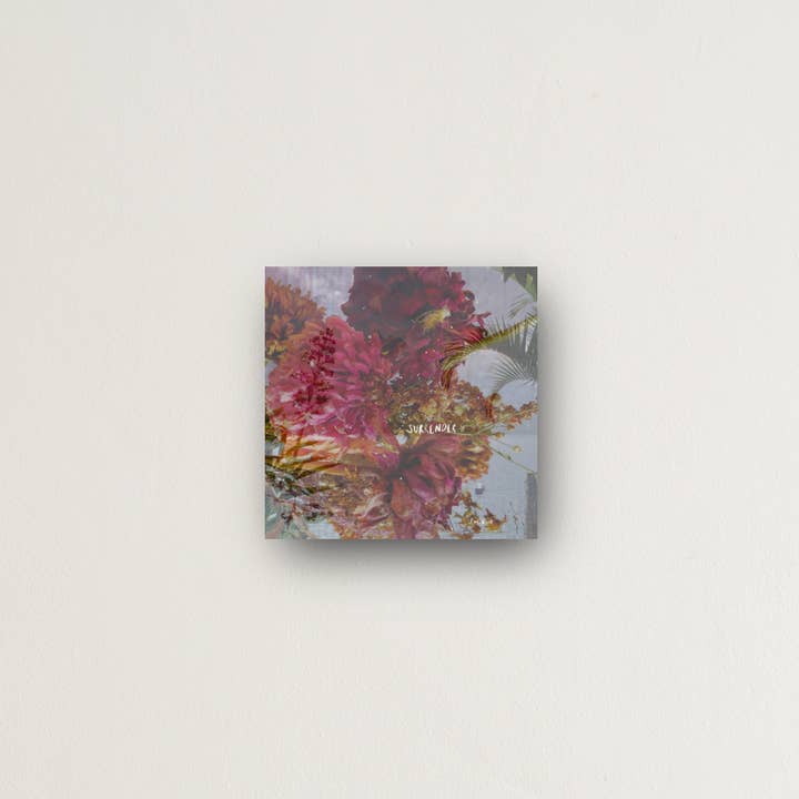 "vers l'intérieur c'est chez soi" - série : tu es magique, impression sur métal pour la vente par DOEQUO