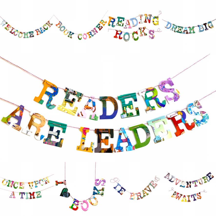 Attic Journals - Vendita all'ingrosso Bandierine/Ghirlande - Ghirlande di Frasi - BENVENUTO BEBÈ4