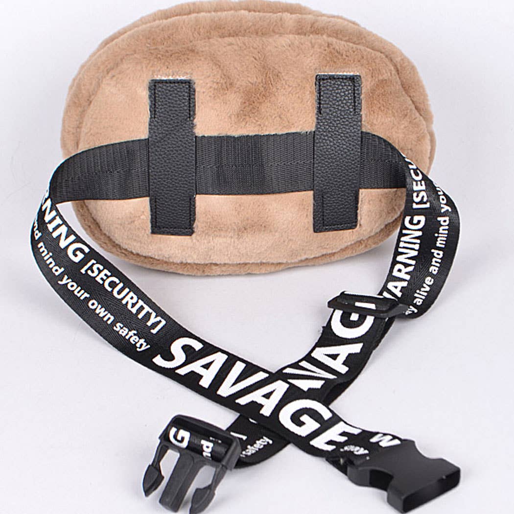 3AM BY H&D ACCESSORIES – wholesale Midjeväska - Dam – Cutie Fuskpäls Fanny Pack5