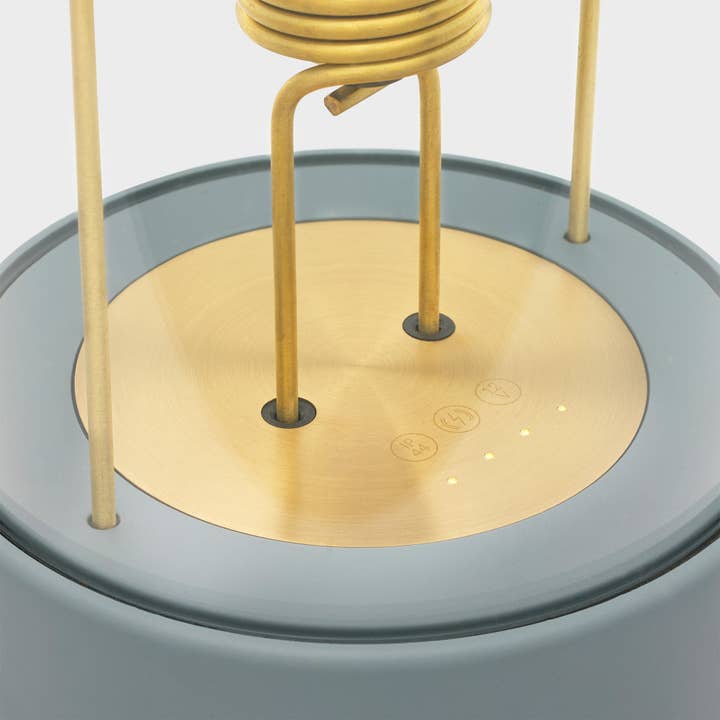 The Muse Portable Lamp in Selvedge Blue - Set of 2 for wholesale on Faire7