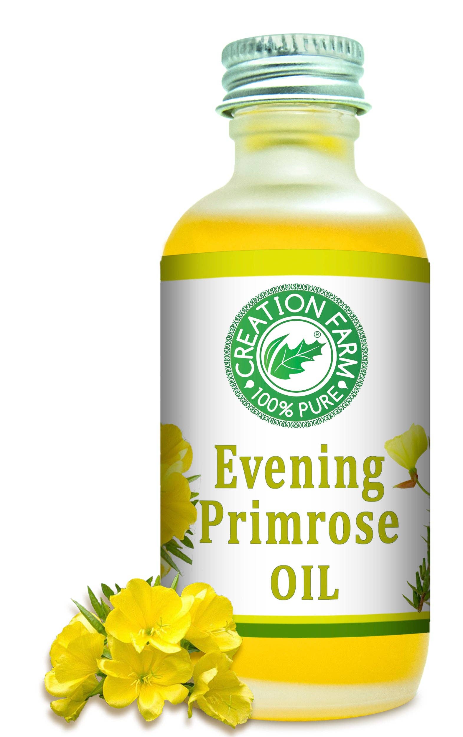 Creation Farm Inc - Wholesale Bath/Body Oil - Evening Primrose Oil 2 Oz Creation Farm Skin Health Dandruff GLA Rich Oil1