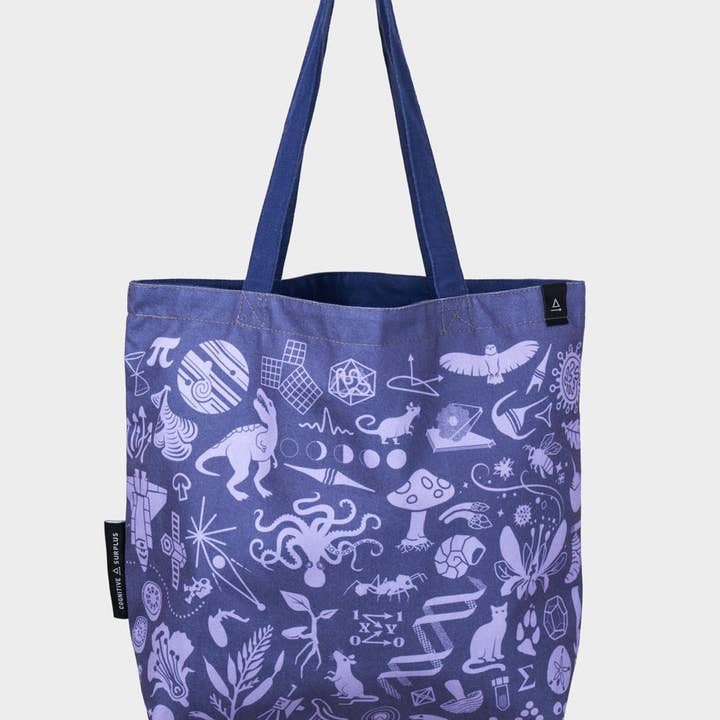 Cognitive Surplus - Wholesale Tote Bag - Unisex - Science is Magic That Works Canvas Shoulder Tote (Case of 6)