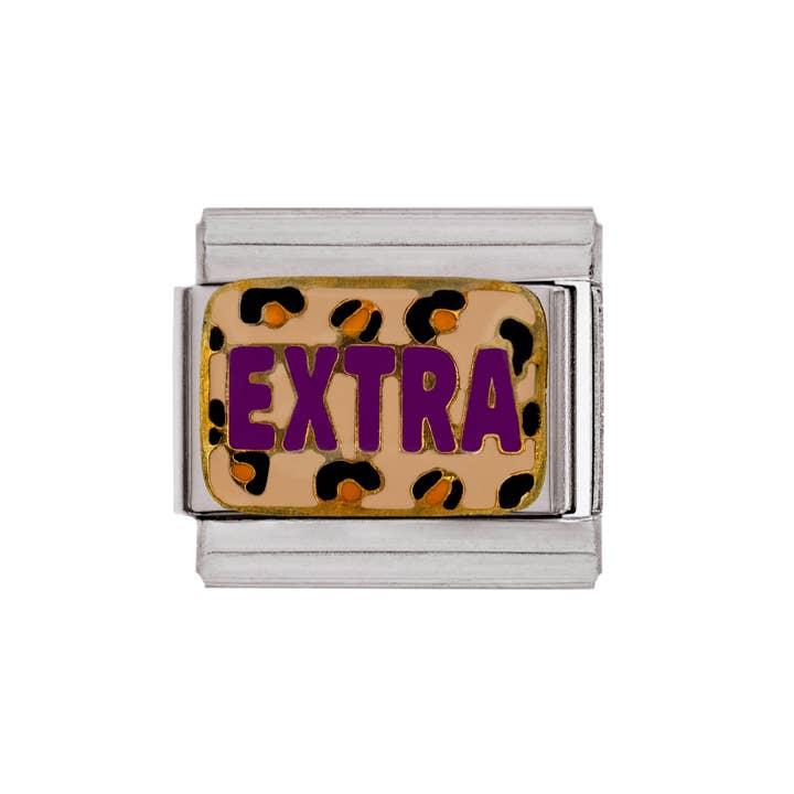 Extra Leopard Italian Charm for wholesale by Niche Charms