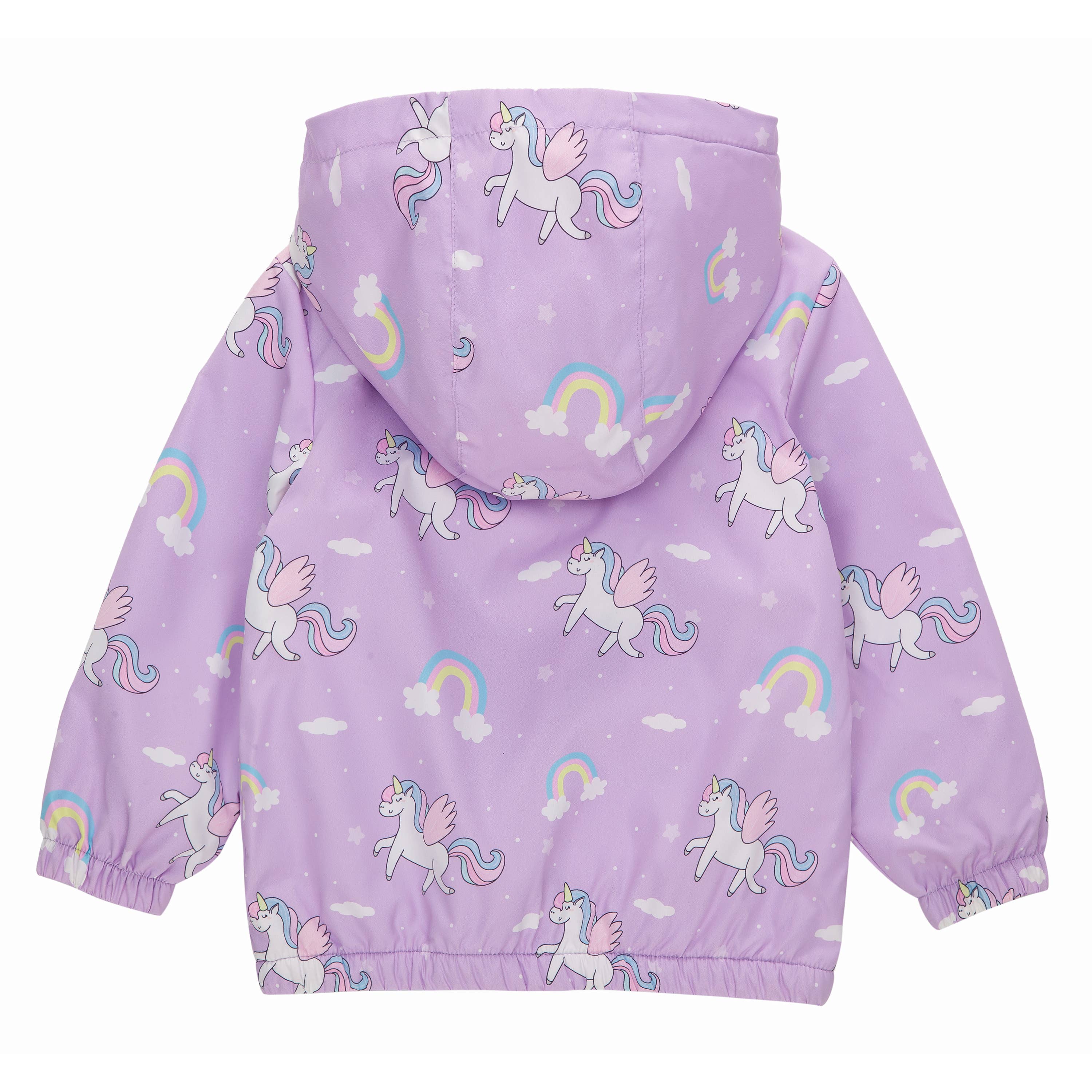 Rokka & Rolla - Wholesale Windbreaker - Kids - Toddler Girls' Fleece Lined Windbreaker Rain Jacket1