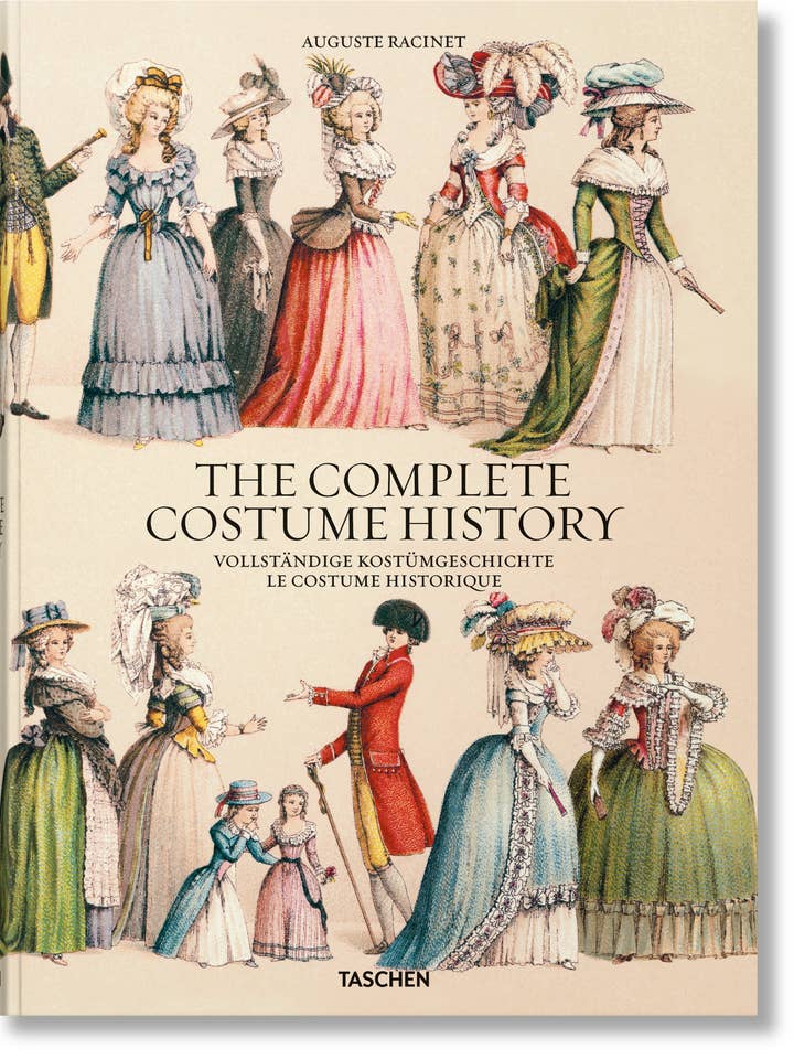Racinet. La storia completa del costume (tedesco, francese, inglese) per la vendita all'ingrosso da parte di TASCHEN Europe