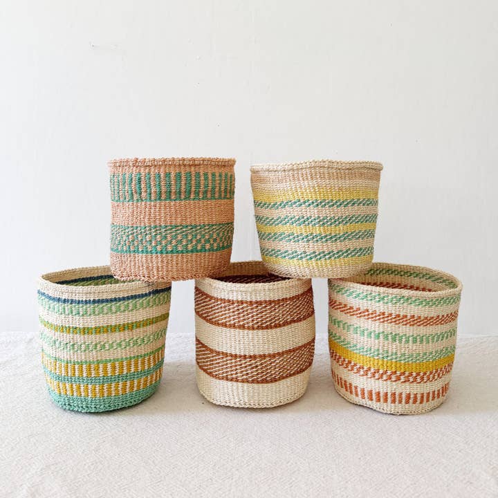 7"- 8" Small Storage Plant Baskets - Assortment 951 for wholesale by Amsha