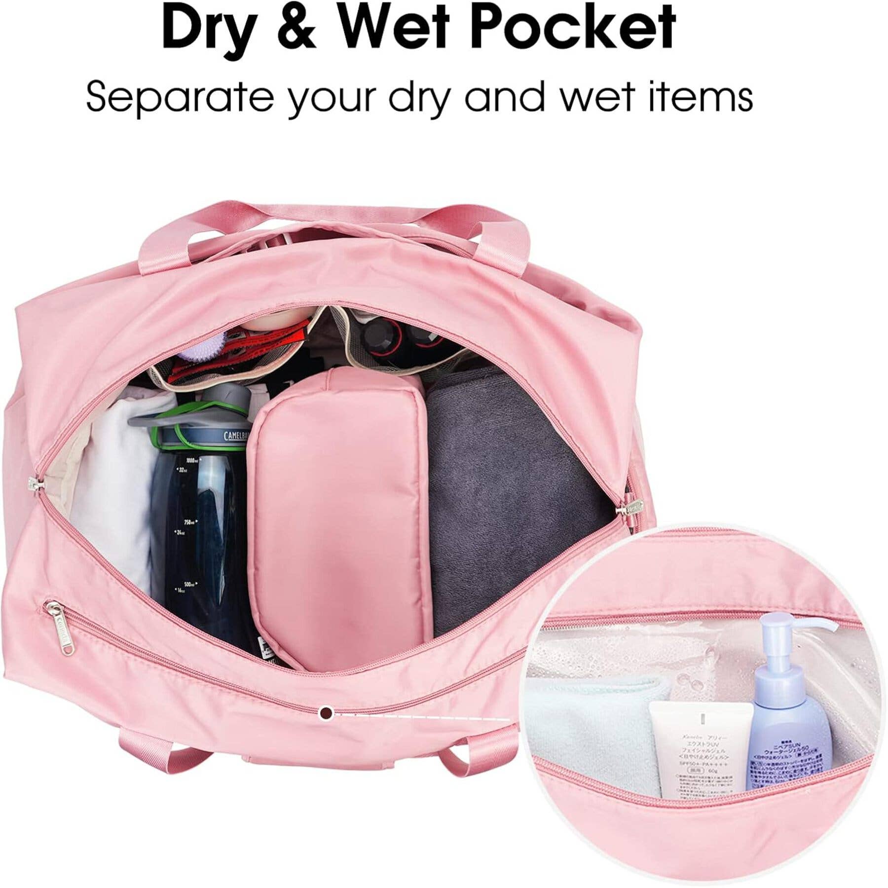 wandf – Großhandel Weekender-Tasche – Damen – Ceneda 20" Sporttasche mit Nassfach und Schuhfach39