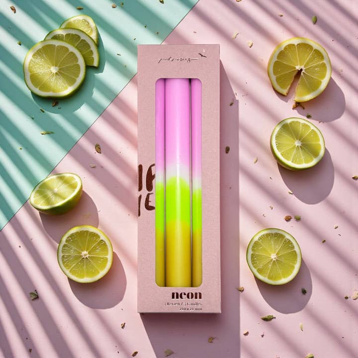 Dip-Dye Neon * Limettenhorizont für den Großhandel von Pink Stories