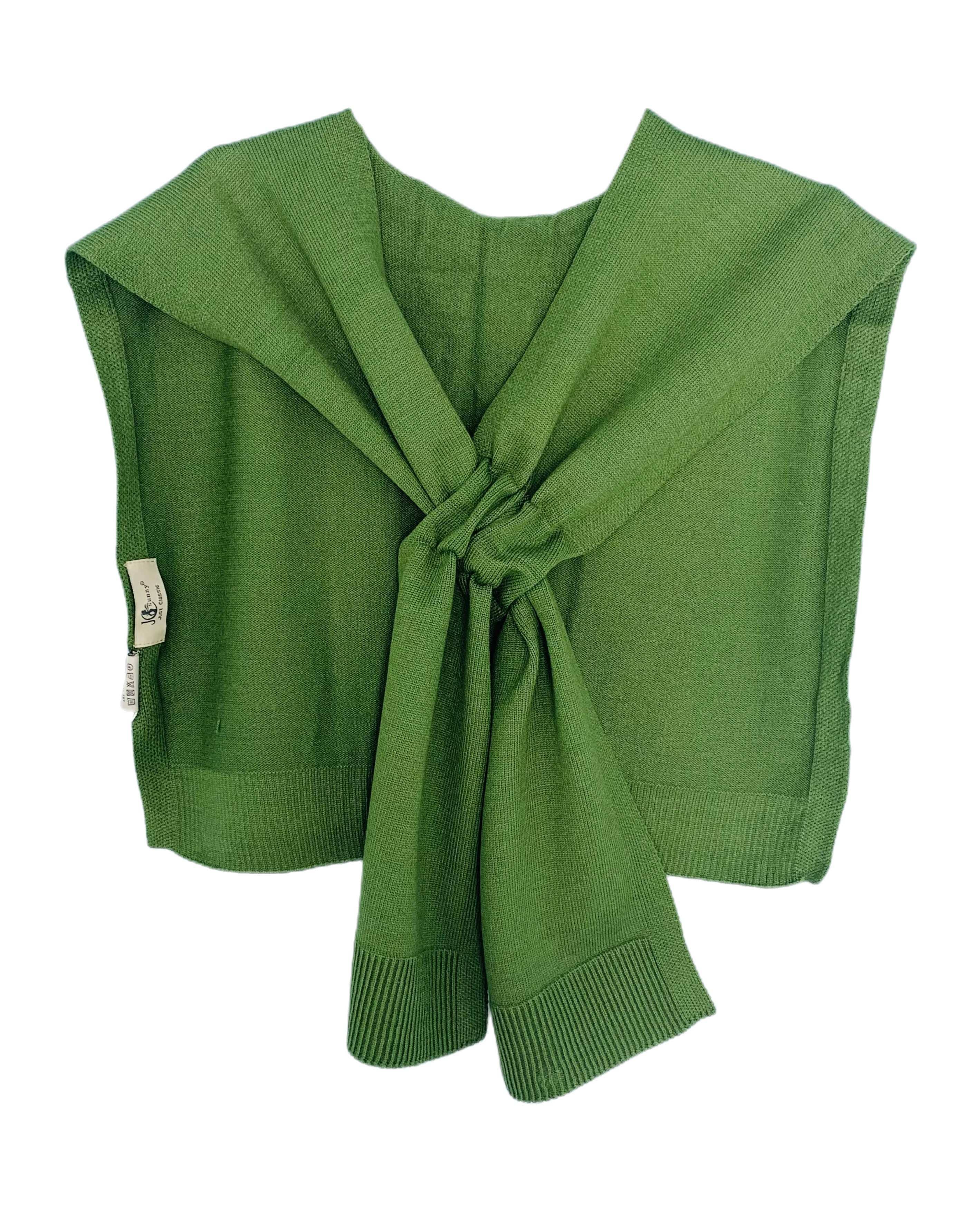 JC Sunny Fashion - Wholesale Scarf - Women's - JC063322 Mini Solid Color Cross Shoulder Cover/Scarf8